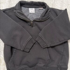 Zara  kids Gray Sweater